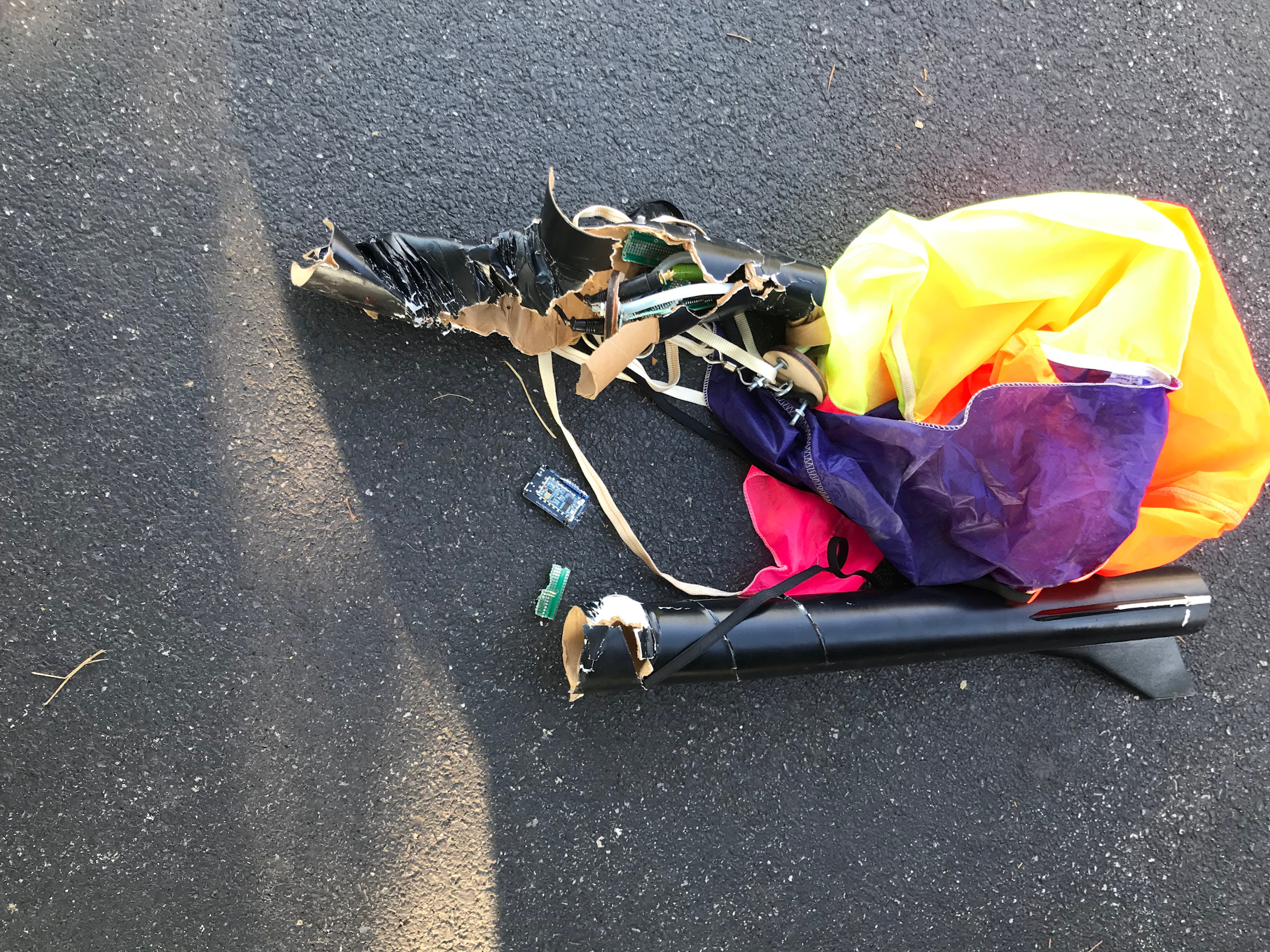 Radio Rocket Crashed